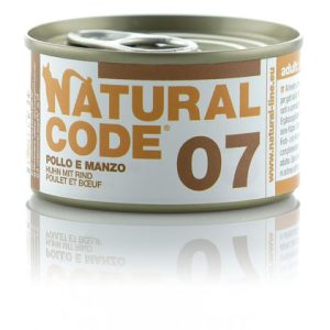 Natural Code 07 85gr. – Cibo Umido per Gatti