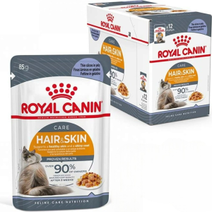 Royal Canin Blister Care Hair&Skin (in gelatina) 12x85g