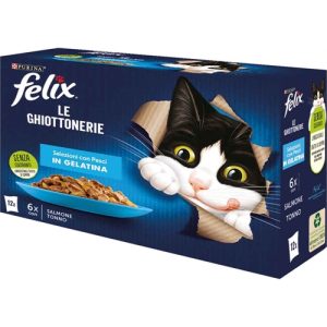 Felix – Le Ghiottonerie Selezioni con Pesci Multipack 12x85g
