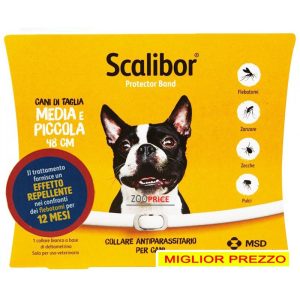 Scalibor Collare Antiparassitario Cane Taglia Piccola/Media 48cm
