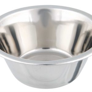Ciotola Acciaio Inox 0,2 Litri per Cani e Gatti