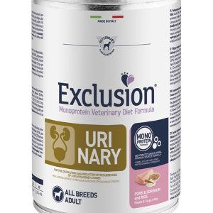 Exclusion Urinary Maiale e Riso 400g