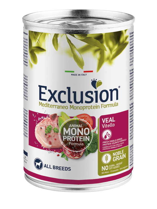 Exclusion Mediterraneo MonoProtein All Breeds 400g