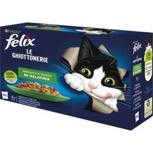 Felix – Le Ghiottonerie Selezioni con Verdure Multipack 12x85g
