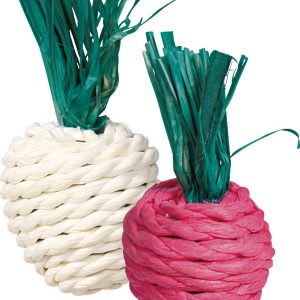 Giochi in Paglia per Roditori – Set da 2 pezzi