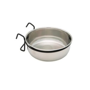 Ciotola in Acciaio per Gabbie Volatili – 900ml