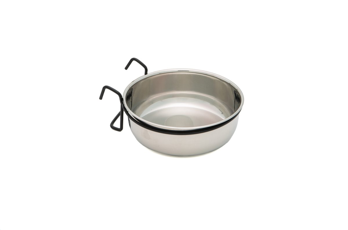 Ciotola in Acciaio per Gabbie Volatili – 900ml