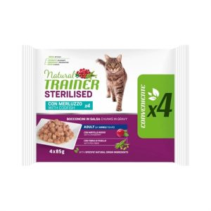 Natural Trainer Multipack Sterilised 4x85g