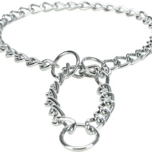 Collare Semistrangolo Cromato per Cani – 65cm/4mm