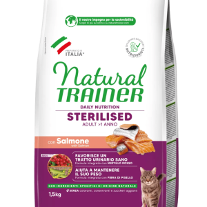 Natural Trainer Sterilised con Salmone