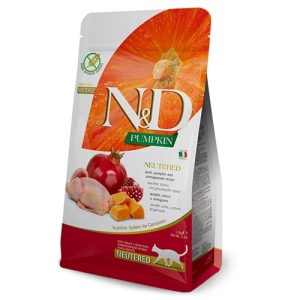 N&D Pumpkin Neutered Quaglia, Zucca e Melograno
