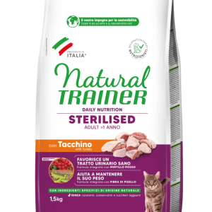 Natural Trainer Sterilised con Tacchino