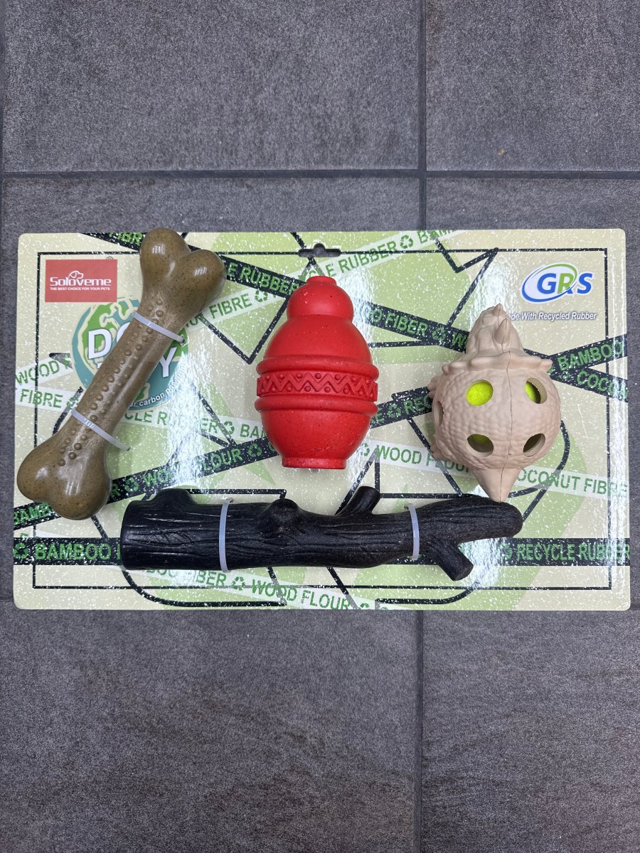 4 Giocattoli in Gomma per Cani - immagine 6