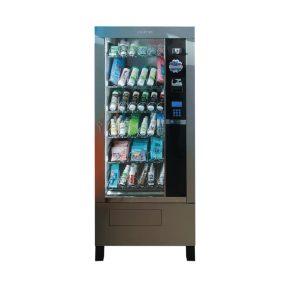 DISTRIBUTORE AUTOMATICO FUNZIONAMENTO CONTANTI, CARTA DI CREDITO E TESSERE RFID