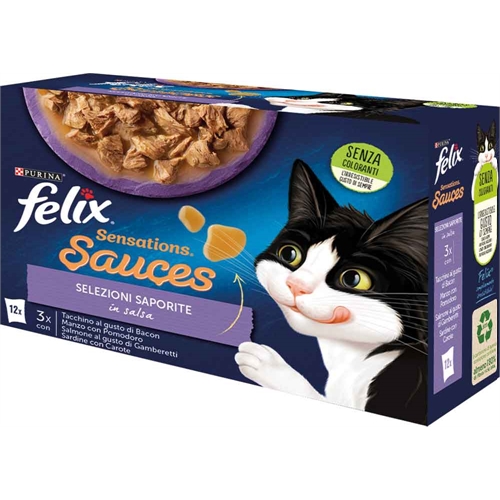 Felix – Sensation Sauces Selezioni Saporite Multipack 12x85g - immagine 2