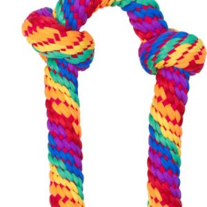 Zolux Gioco Corda Arcobaleno 4 Nodi 78cm