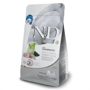 N&D White Adult Mini Spigola, Spirulina e Finocchi 2kg