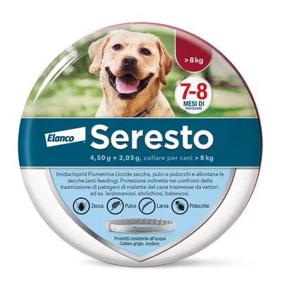 Seresto Collare Antiparassitario per Cani oltre 8kg 70cm