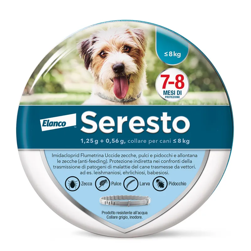 Seresto Collare Antiparassitario per Cani fino a 8kg 38cm - immagine 2