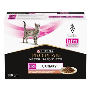 Purina ProPlan Veterinary Diets UR Urinary Salmone – 10x85g