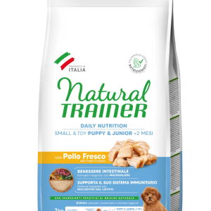 Natural Trainer Small&Toy Puppy&Junior con Pollo Fresco