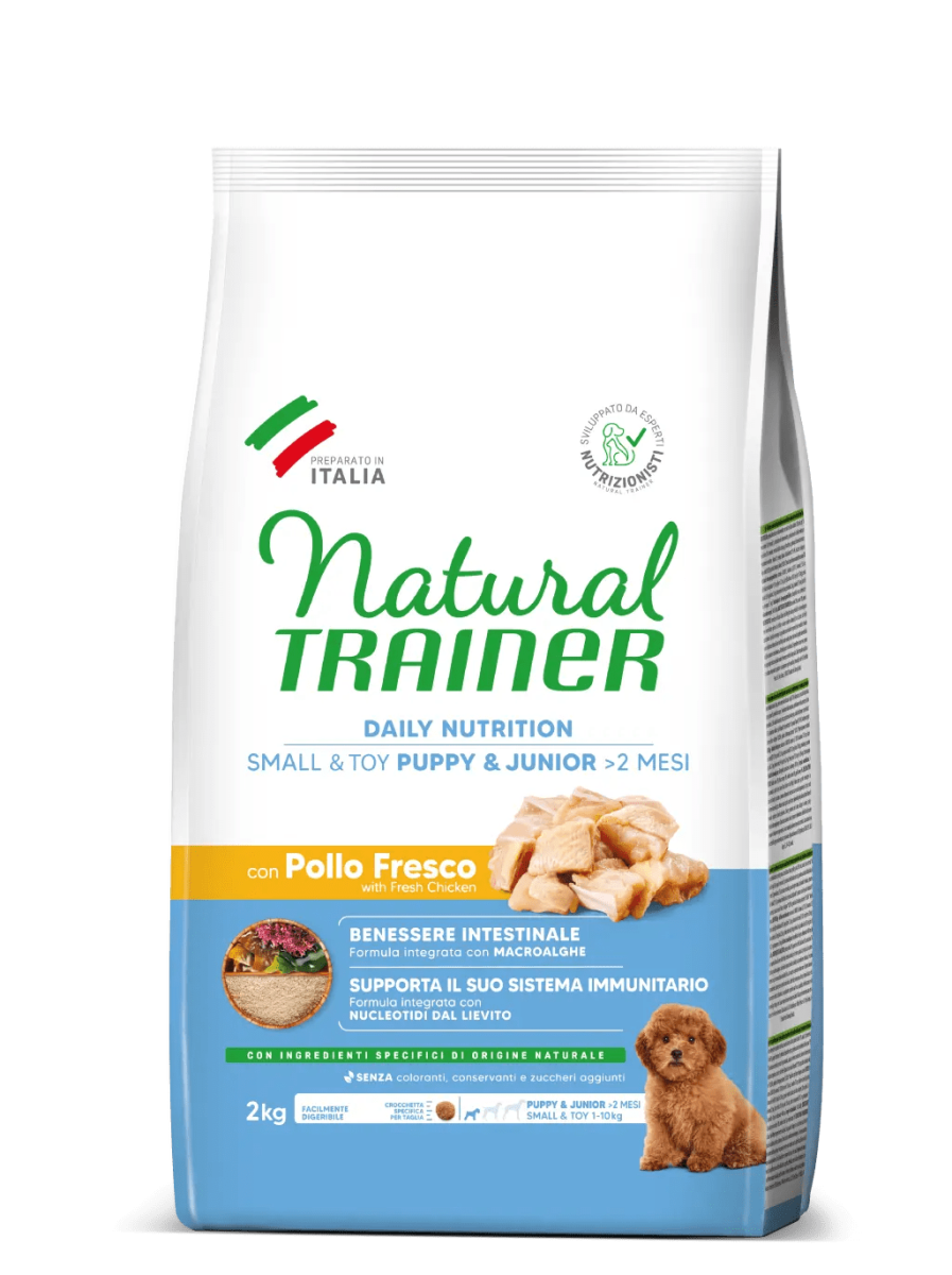 Natural Trainer Small&Toy Puppy&Junior con Pollo Fresco - immagine 2