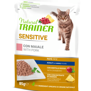 Natural Trainer Sensitive Adult Bocconcini in Salsa 85g