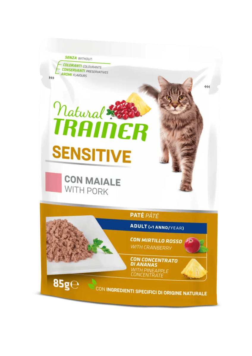 Natural Trainer Sensitive Adult Bocconcini in Salsa 85g