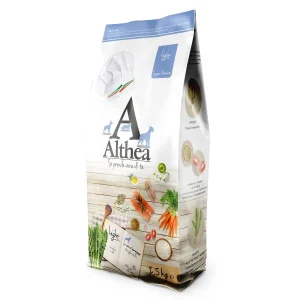 Althea Light Crocchette per Cani Adulti in Sovrappeso Super Premium con Erbe Officinali di Media e Grossa Taglia