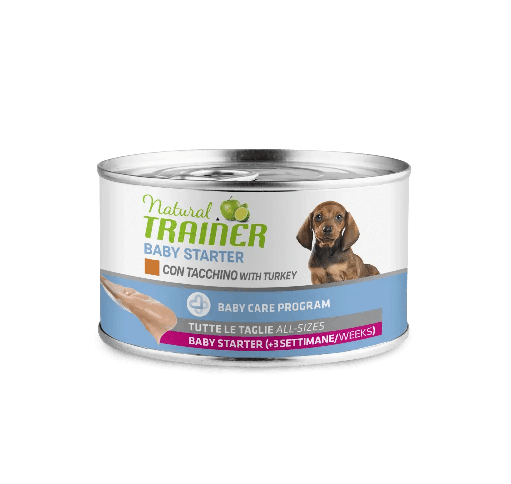Natural Trainer All Size Baby Starter Tacchino 140g