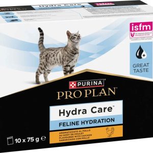 Purina Proplan Veterinary Diets Hydra Care Pollo – 10x75g