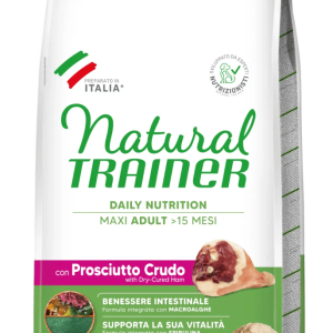 Natural Trainer Maxi Adult con Prosciutto Crudo 12kg