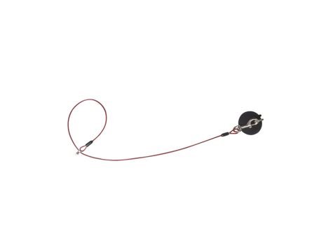 LACCETTO IN ACCIAIO E GOMMA CON VENTOSA AGGANCIO FONDO VASCA - immagine 2