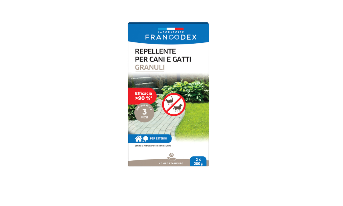 Francodex Repellente Cani e Gatti in Granuli 200g - immagine 2