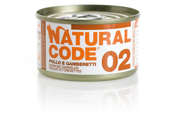 Natural Code Gatto Umido Complementare Naturale in Acqua di Cottura 85g - immagine 4
