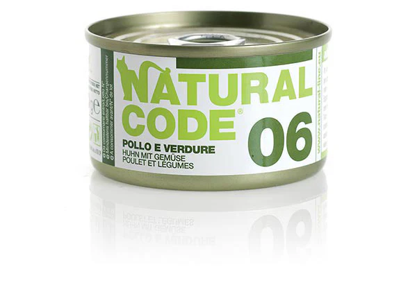 Natural Code Gatto Umido Complementare Naturale in Acqua di Cottura 85g - immagine 8