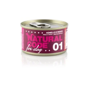 Natural Code Cane Umido Completo in Lattina 90g