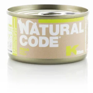 Natural Code Kitten Umido in Patè per Gatti Cuccioli Lattina 85g