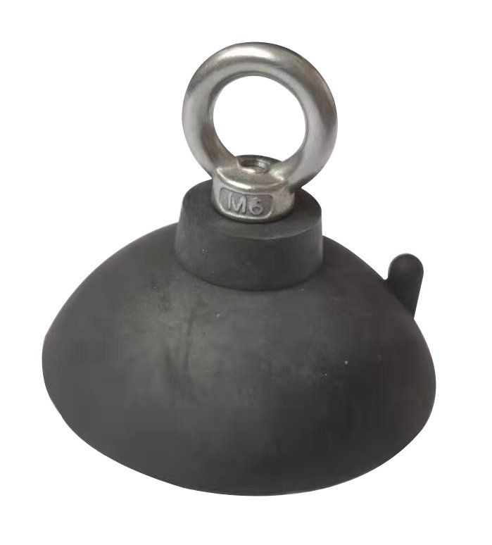 LACCETTO IN ACCIAIO E GOMMA CON VENTOSA AGGANCIO FONDO VASCA - immagine 3