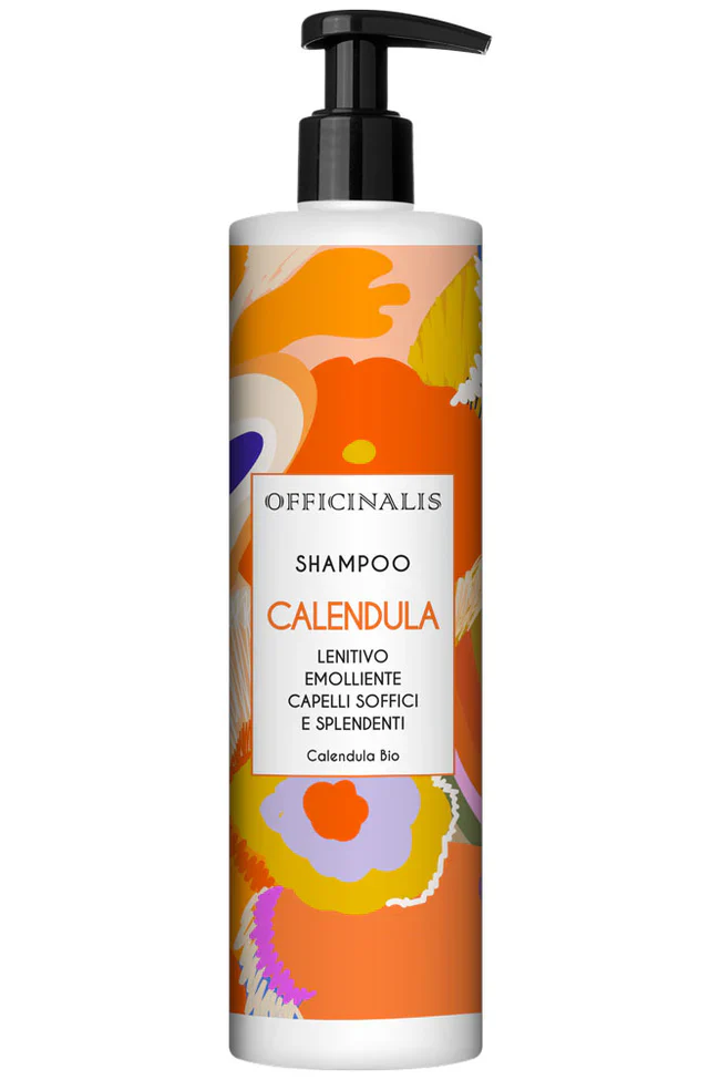 Officinalis Dalla Grana - Shampoo Naturale per Uso Umano con Oli Essenziali di Fiori Freschi 200 ml - immagine 2