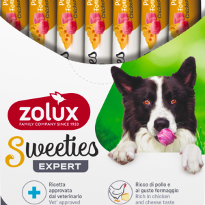 Zolux Sweeties Dog Pollo e Formaggio 7x14g