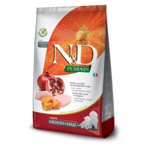N&D Pumpkin Puppy Medium/Maxi Pollo e Melograno