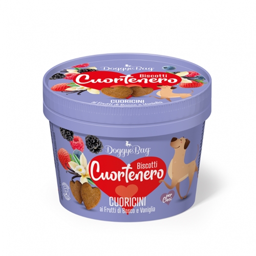 Cuortenero Cuoricini con Frutti di Bosco e Vaniglia 150g - immagine 2