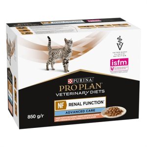 Purina Proplan Veterinary Diets NF Renal Advanced Care Salmone – 10x85g