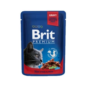 Brit Premium Manzo piselli 100g