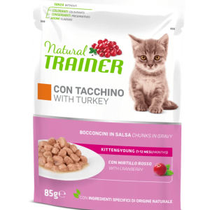 Natural Trainer Kitten&Young Bocconcini in Salsa 85g