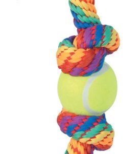Zolux Gioco Corda Arcobaleno con Palla da Tennis 60cm