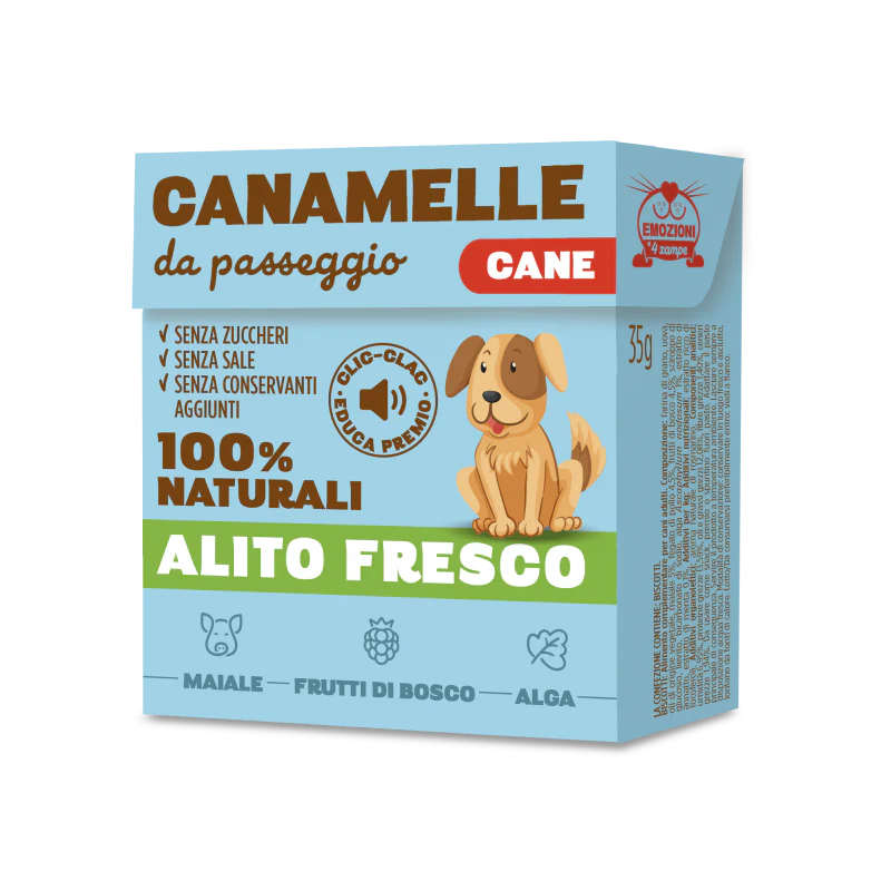 Canamelle da Passeggio Snack Cane Senza Zuccheri 50g - immagine 2