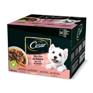 Cesar Dog Selezione Salsa 24x100 g