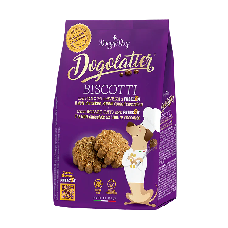 Dogolatier Biscotti con Fiocchi D’Avena e Freecoa 180g